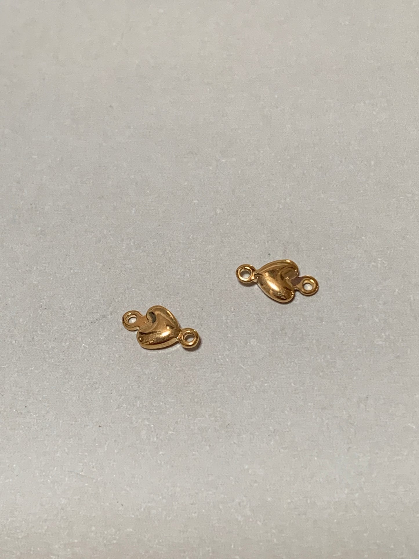 9mm Heart Connector Qty 2- 14965