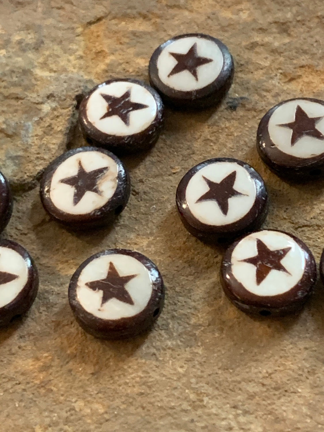 11mm Round with Star Qty 1/ 20795