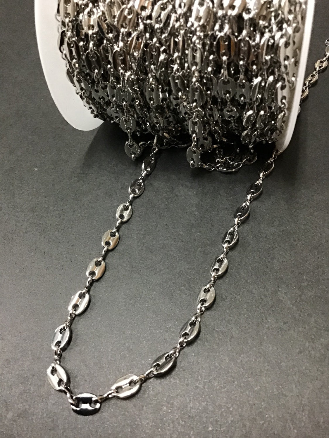 7x5mm Guc chain per feet 20959 silver