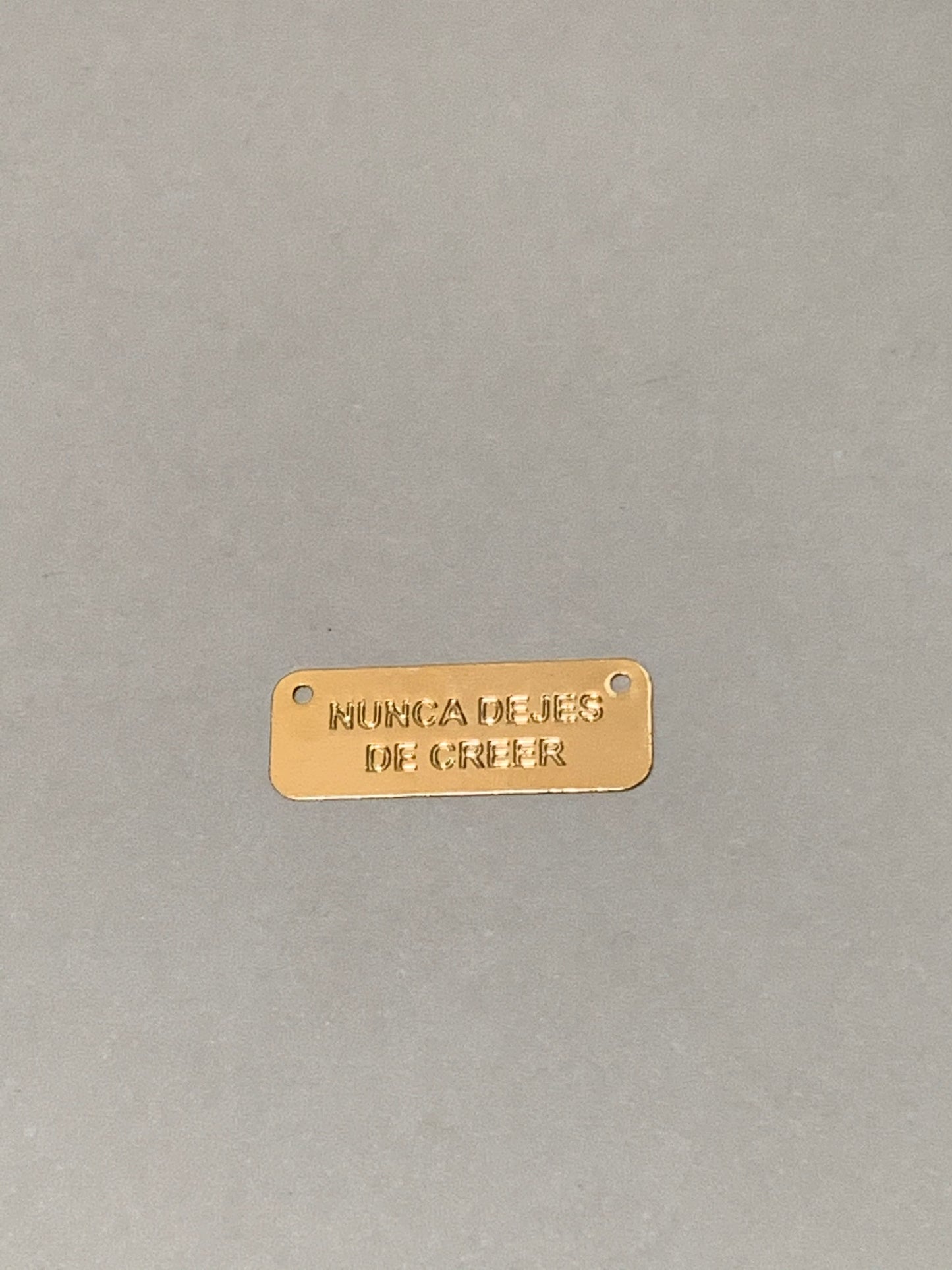 Nunca Dejes de Creer Connector Gold- 14676