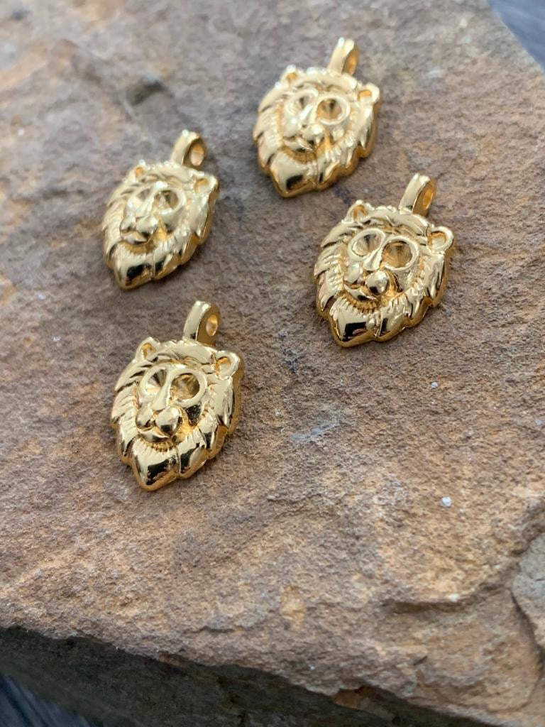 15x13mm Lion Face Qty 1 / 20860