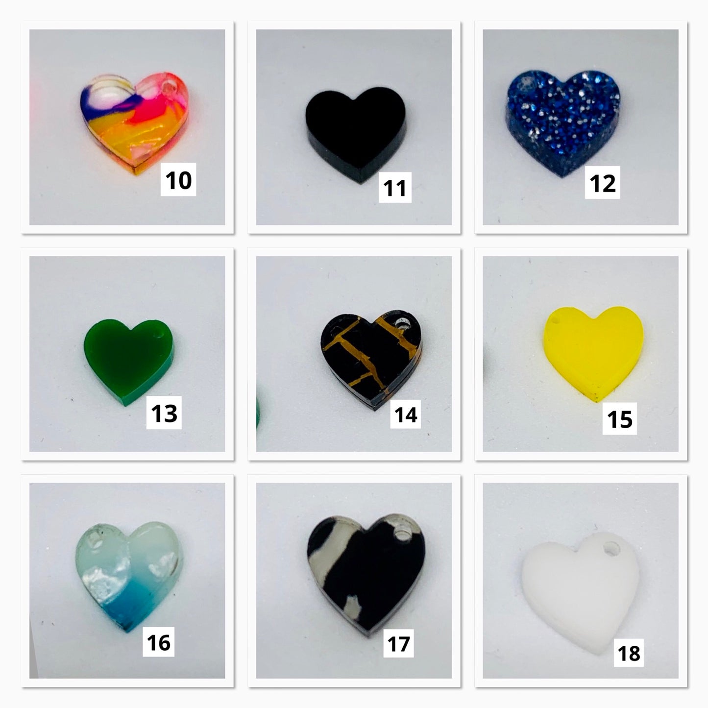 10mm Heart / Corazon 20643