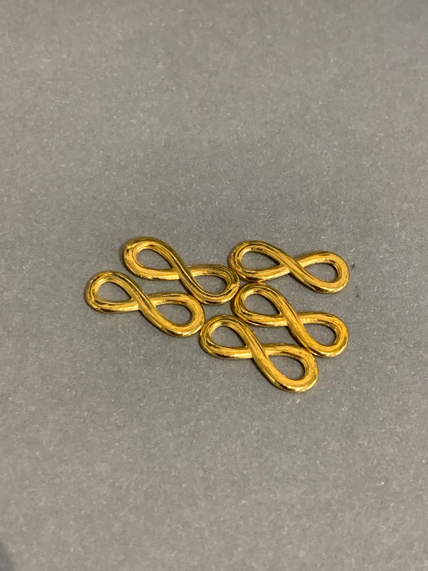 15mm Infinity Gold / Infinito Qty 5- 15273