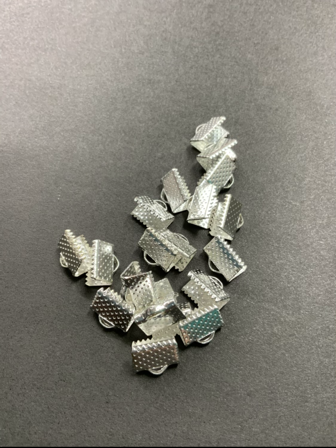10x8mm Ribbon End Qty 20