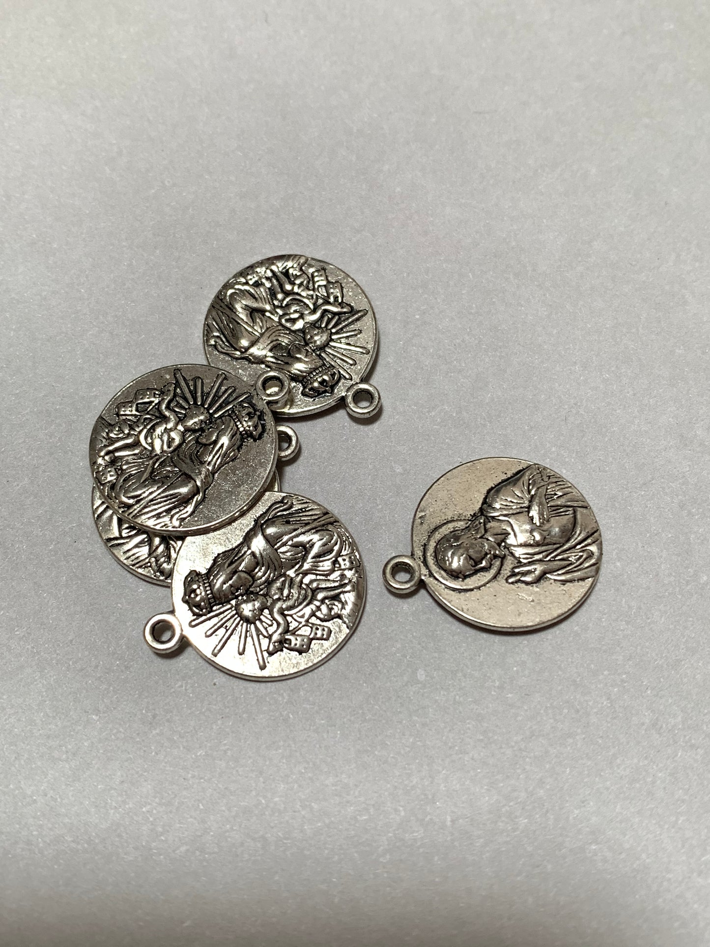 2 Image Catholic Charm Qty 5