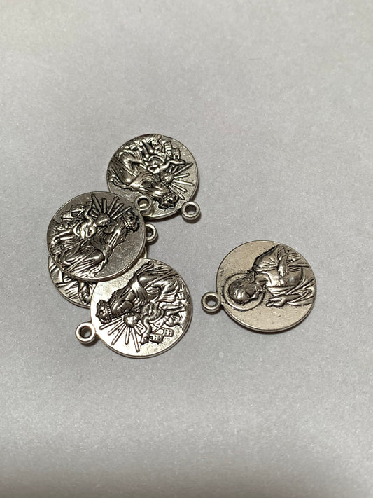 2 Image Catholic Charm Qty 5