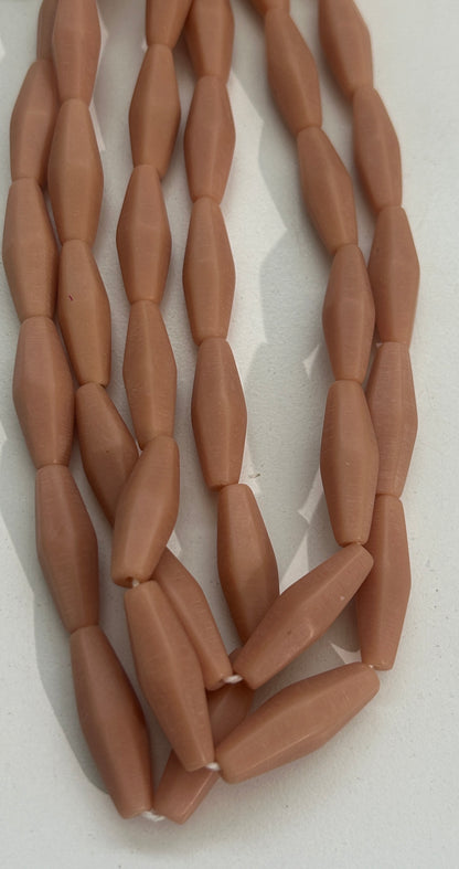 10x30mm Long Bicone Resin  31158