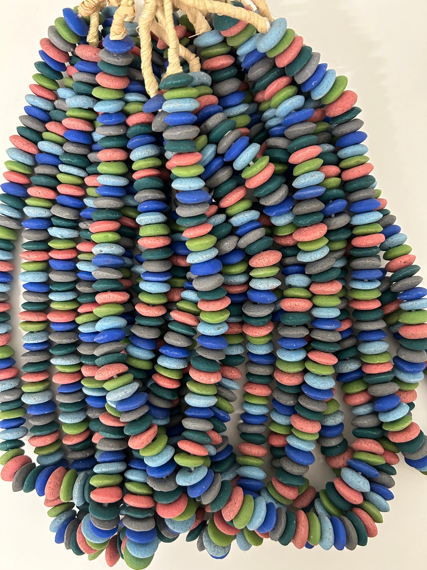 15mm approx African rondelle bead