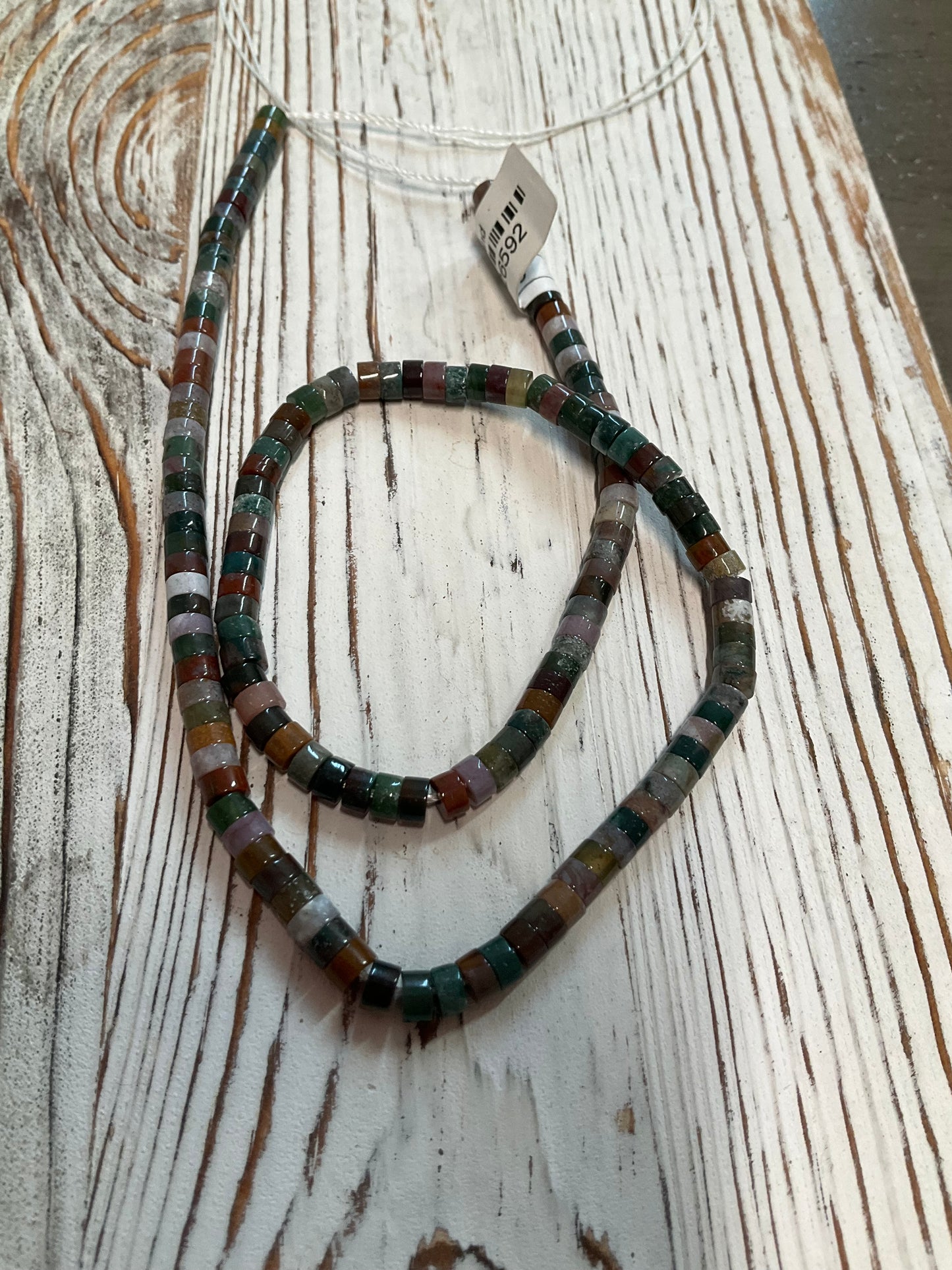 4x2mm Indian Agate Strand (26592)