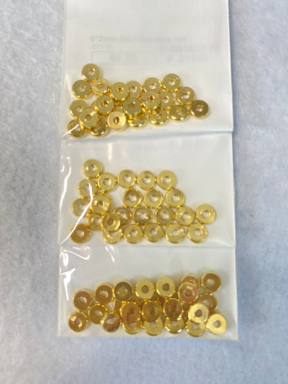 Disc Rondelle 18k (1pack)