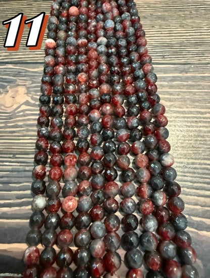 8mm Agate Round Strand
