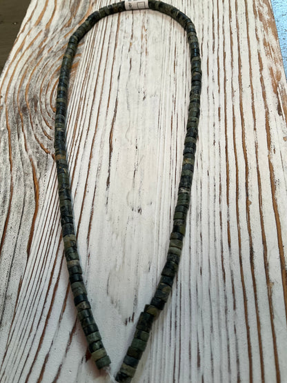 Snowflake Jasper Rondelle (23241)
