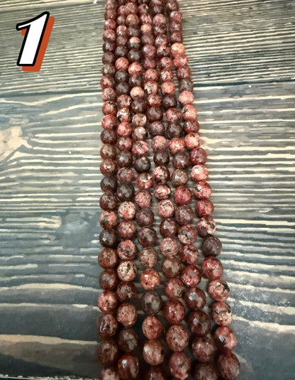 8mm Agate Round Strand