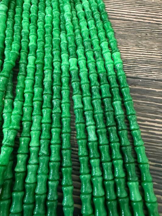 12mm bones shaped agate(29954)strand15”