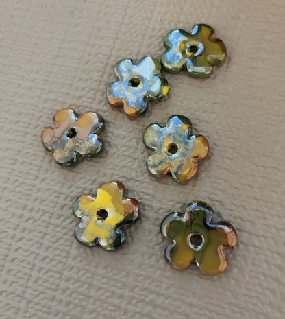 26mm ceramic flower each