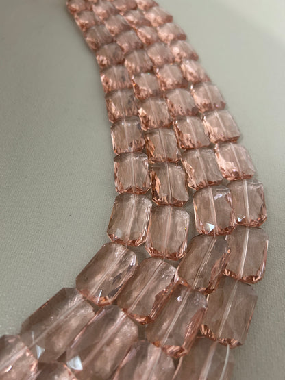 18*27mm Rect. Crystal Strand-30315