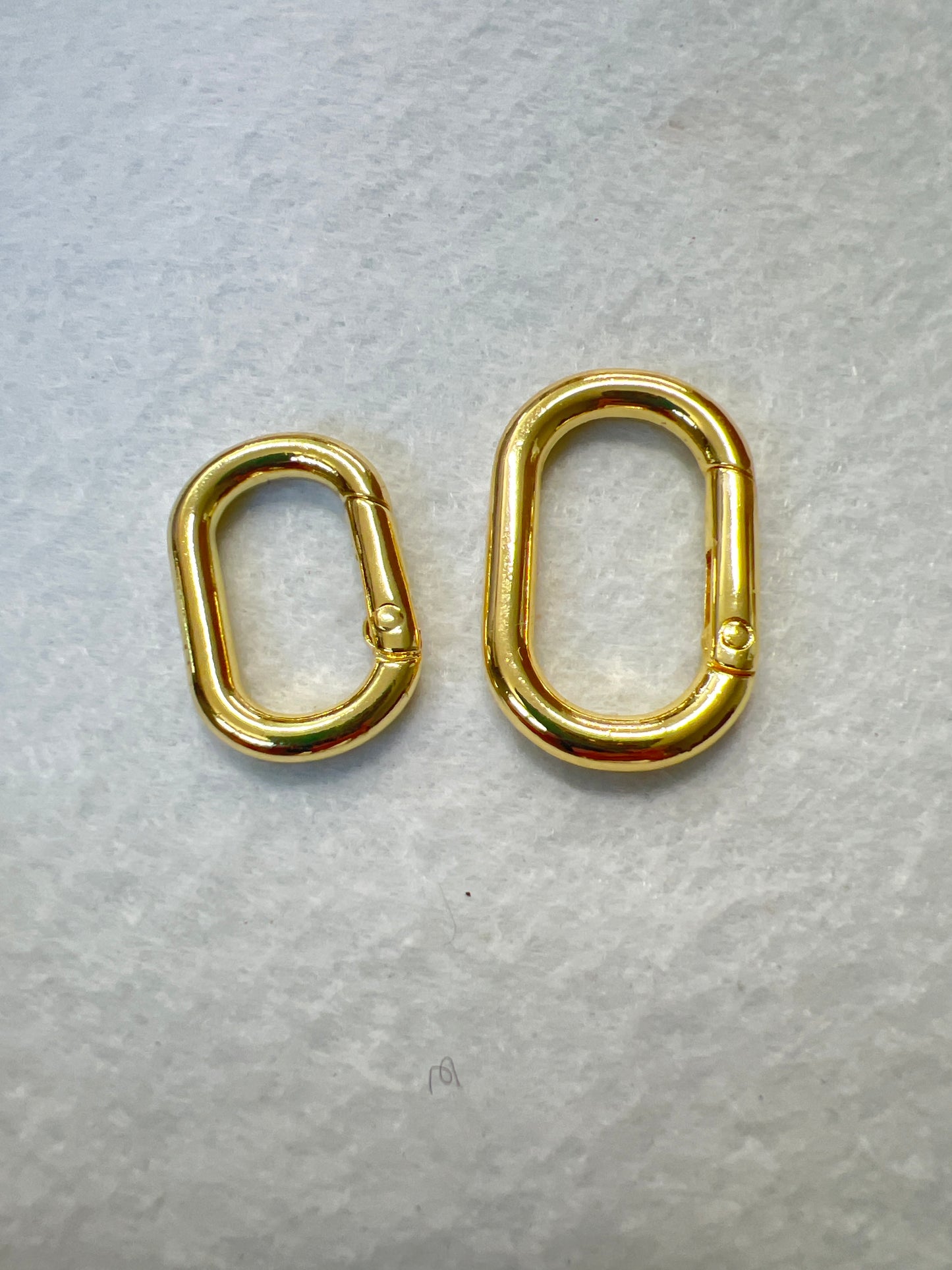 oval 18k GP Clasp (29670)