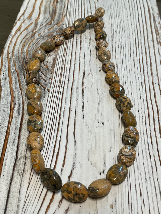 15mm Jasper Oval (27173)