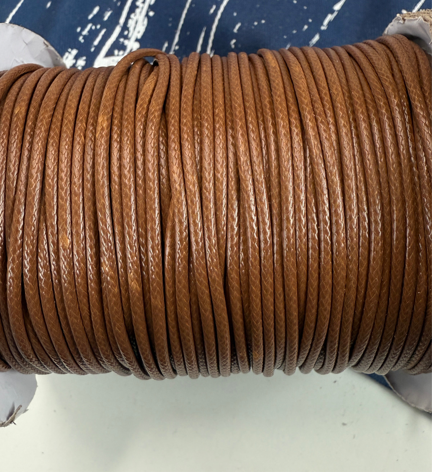 2mm waxed cord roll 90 meters