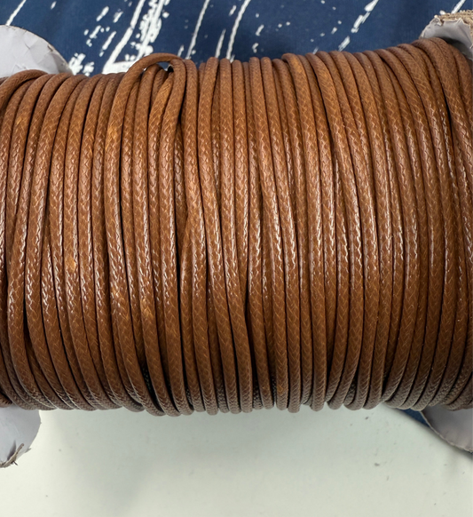 2mm waxed cord roll 90 meters