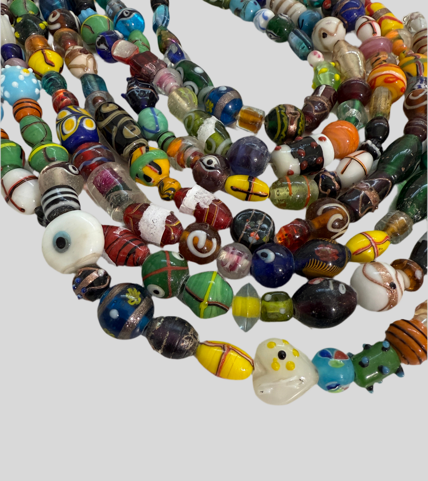 Mix lampwork strand 16 inches