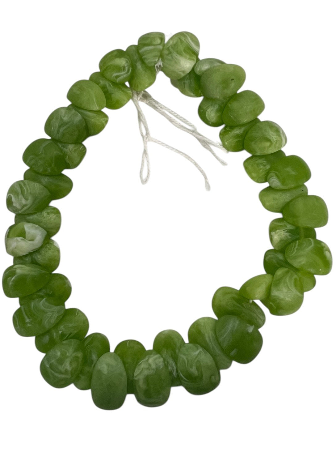 20mm Half Moon Color Resin)1/2 Strand