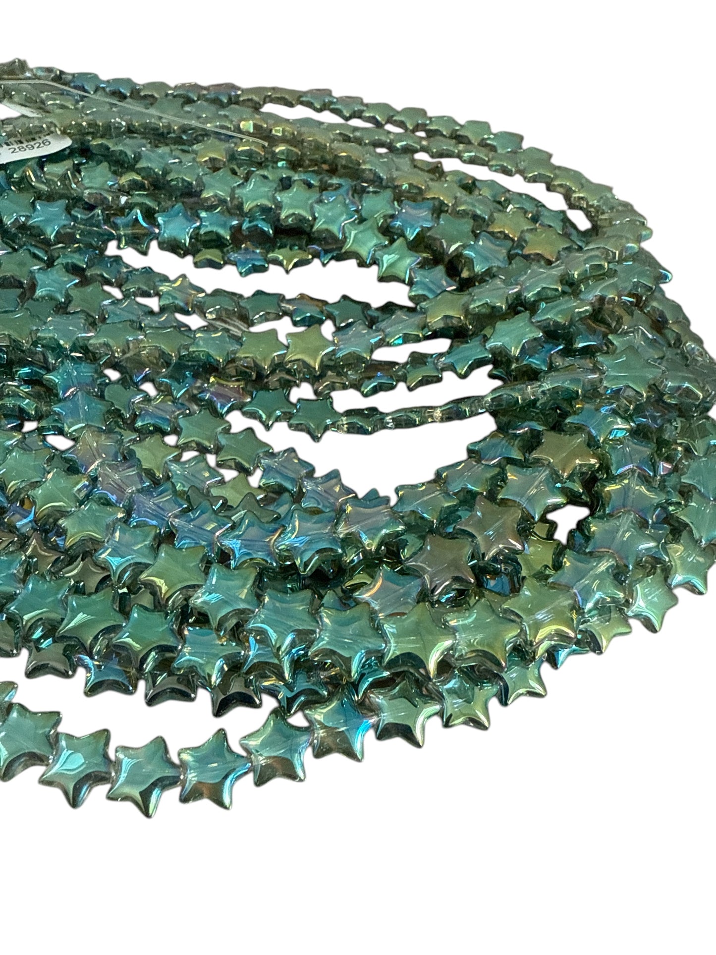 10mm Star Multicolor Cristal Strand 28926