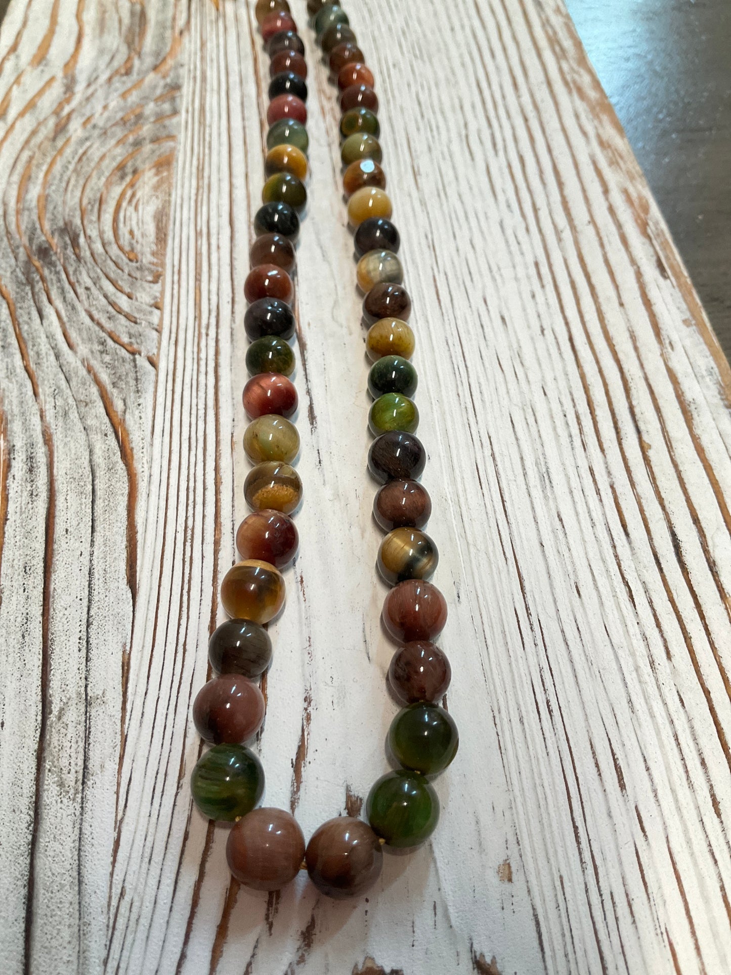 8mm Tiger Eye Different Colors (20619)