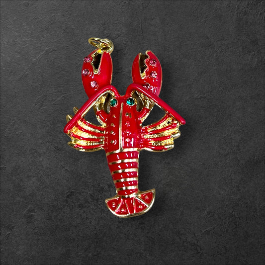50mm Shimmering Lobster Pendant (29637)