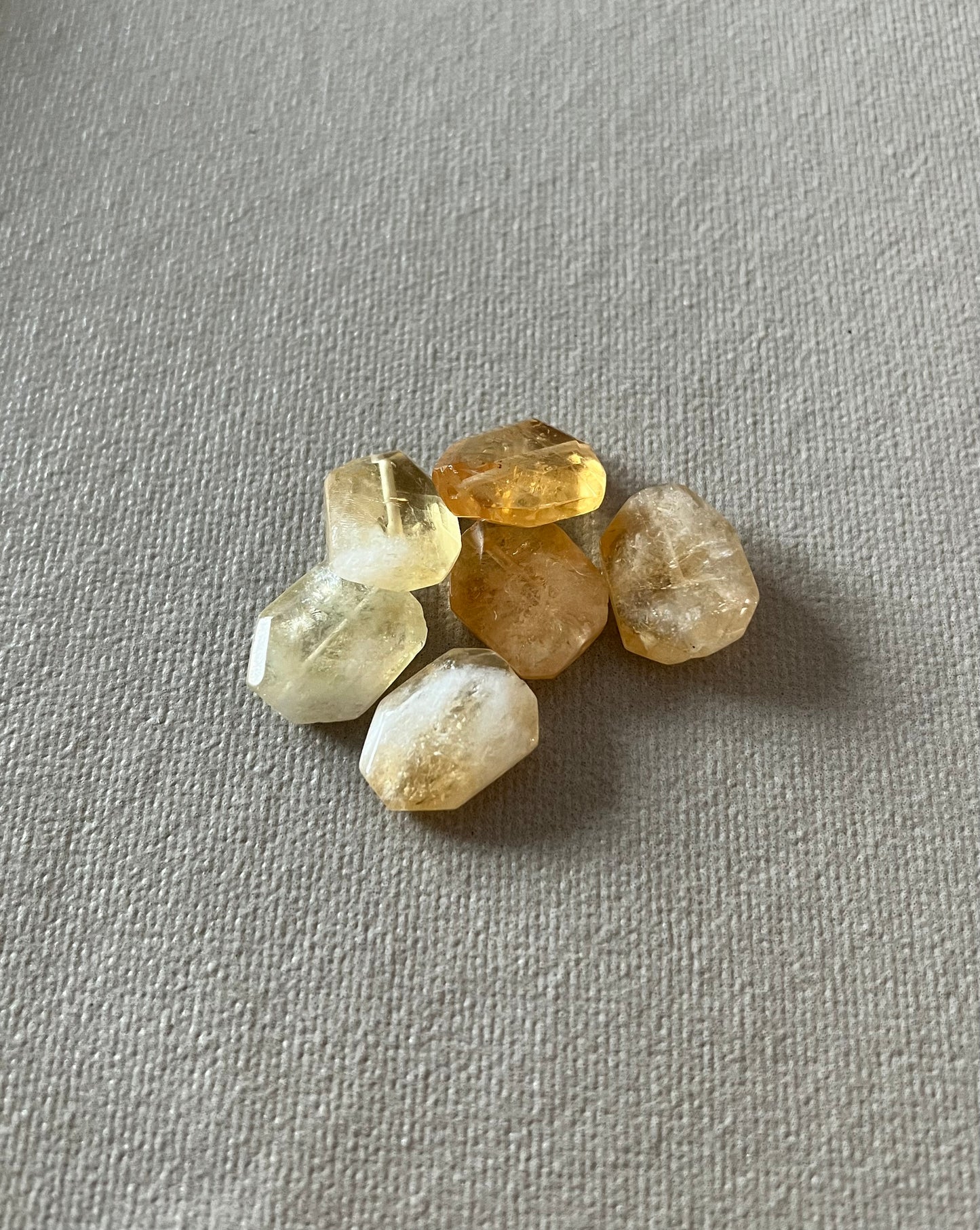 Agate/citrine/ethnic bead