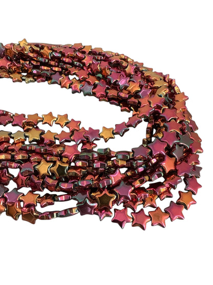 10mm Star Multicolor Cristal Strand 28926