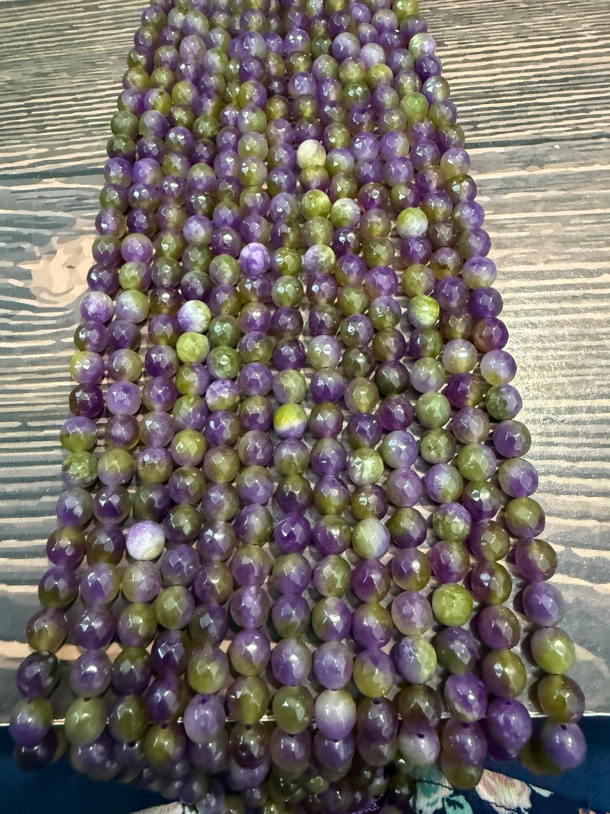8mm Jade/agate (29133)strand15”approx