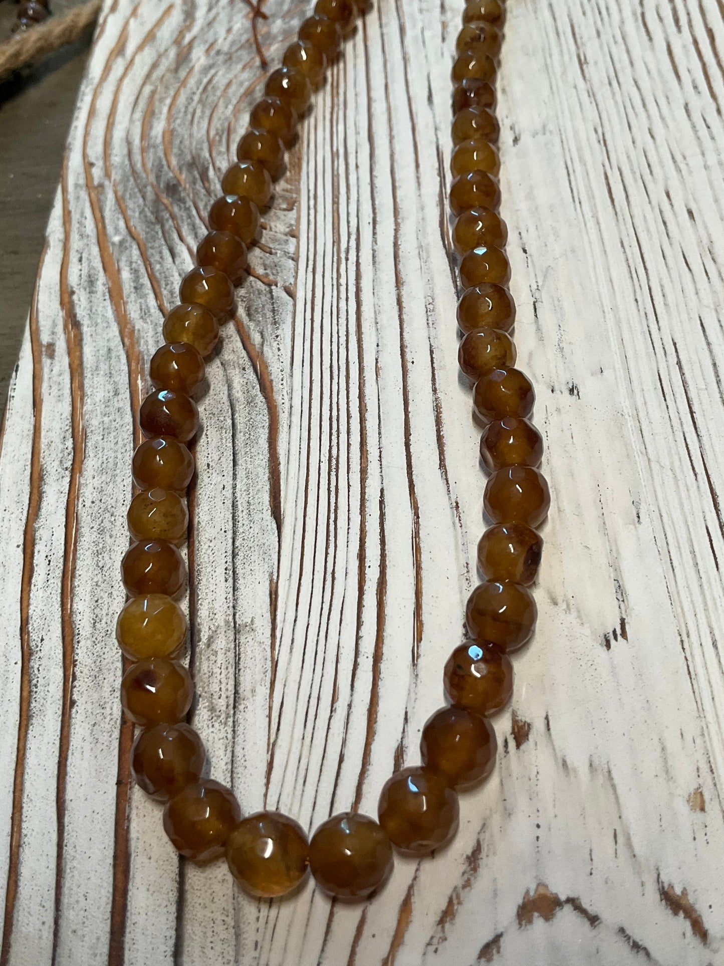 8mm Faceted Agate (22190)