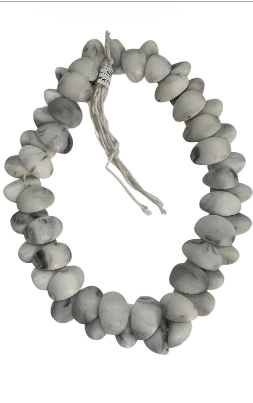 20mm Half Moon Color Resin)1/2 Strand