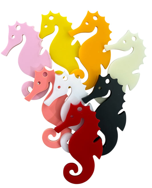74mm Acrylic SeaHorse Dif.Colors