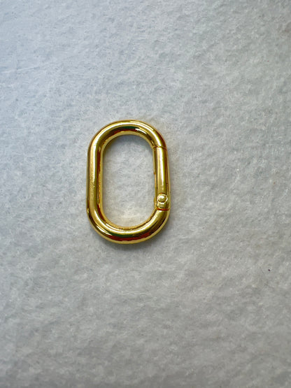oval 18k GP Clasp (29670)