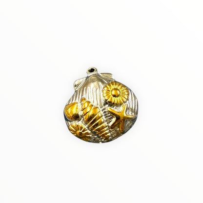 SS Dual Tone Summer Pendants (Qty 1)