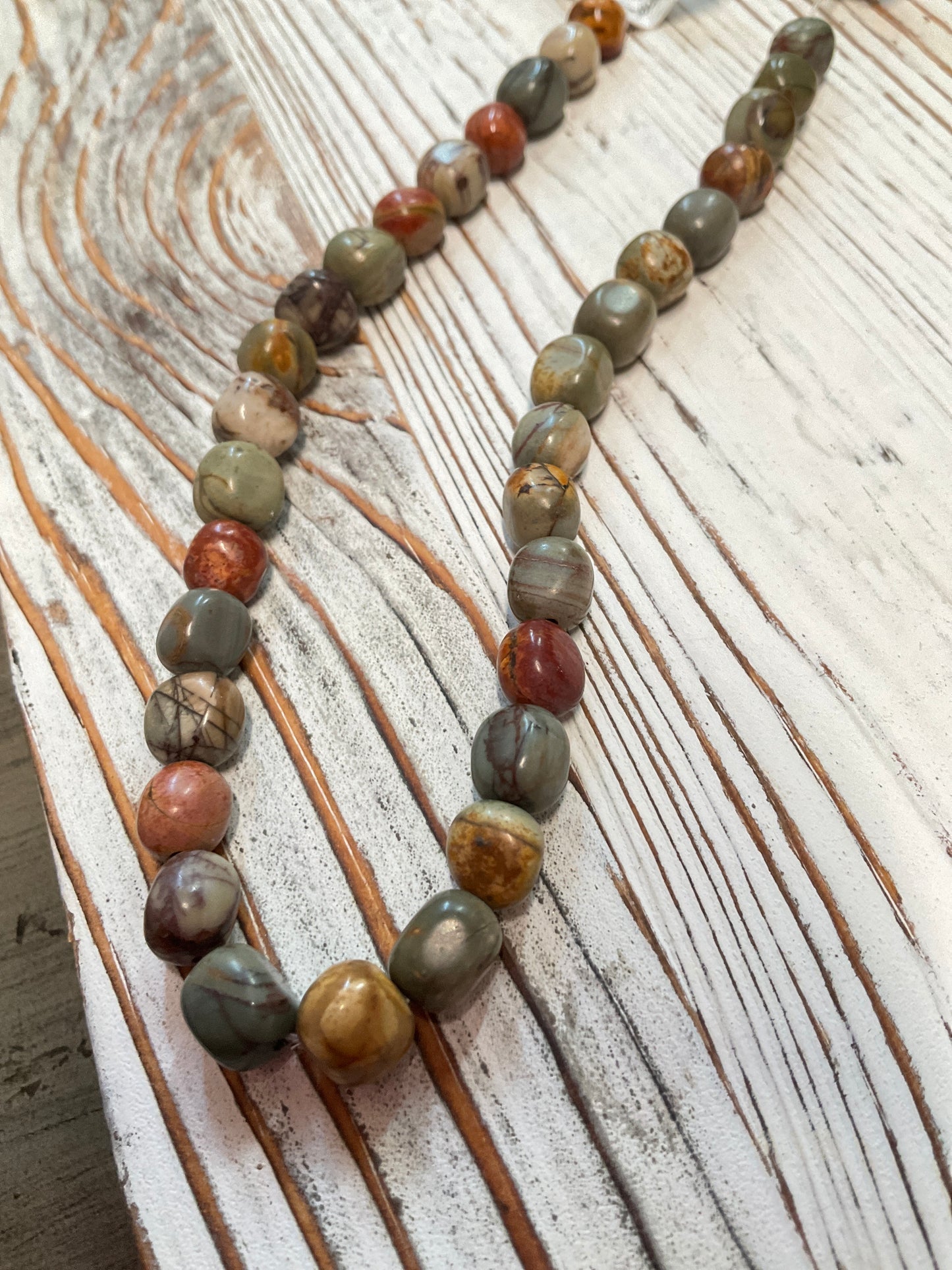 Rectangle Jasper Pebble (24811)