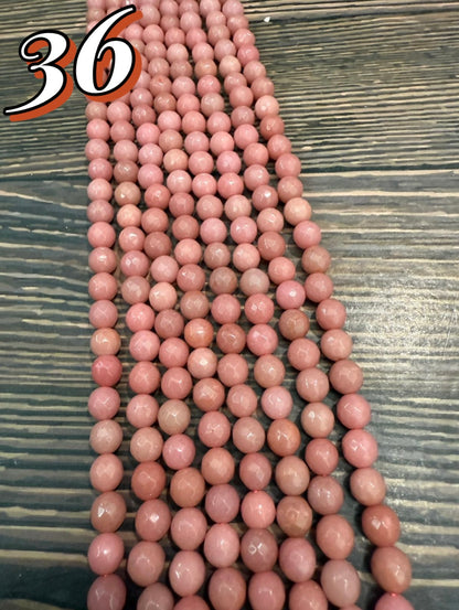 8mm Agate Round Strand