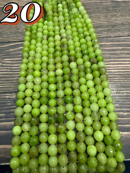 8mm Agate Round Strand