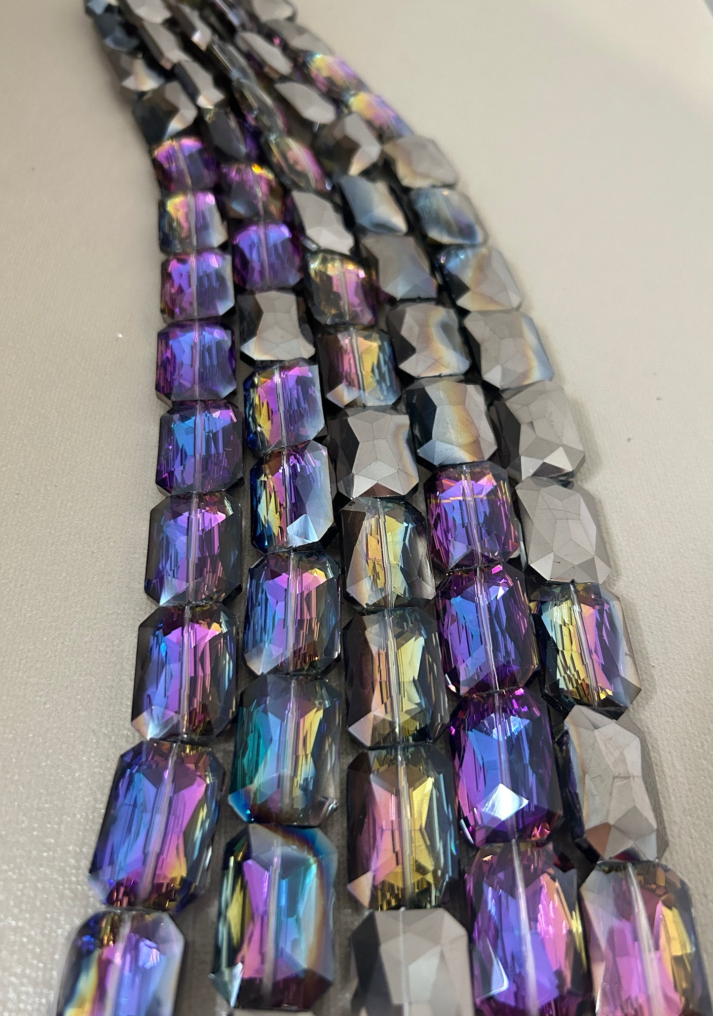 18*27mm Rect. Crystal Strand-30315