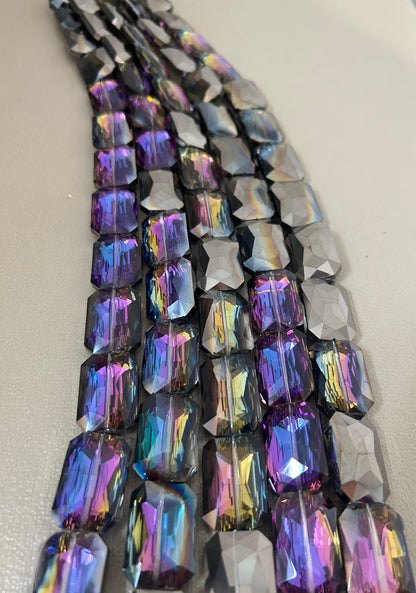 18*27mm Rect. Crystal Strand-30315