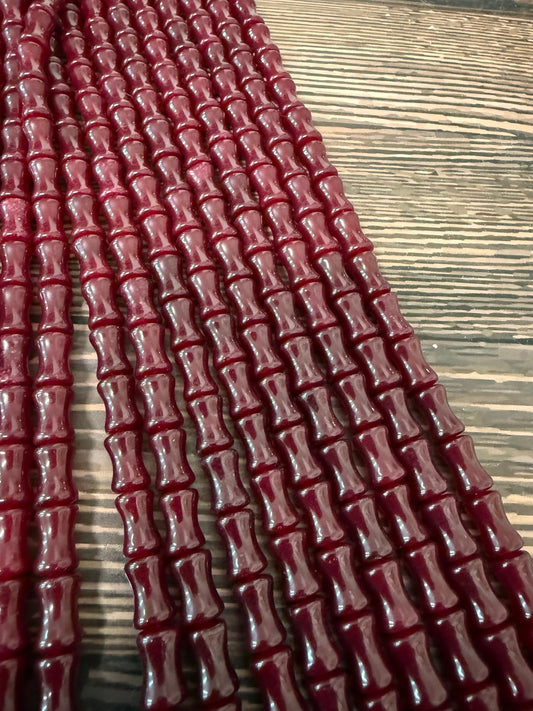12mm bones shaped agate(29954)strand15”