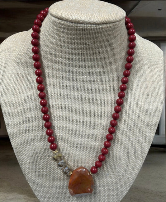 Necklace Deep Terracota Kit 30365