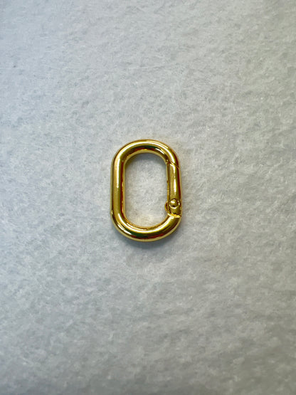 oval 18k GP Clasp (29670)
