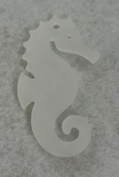 74mm Acrylic SeaHorse Dif.Colors