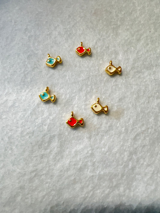 Fish 9mm 24k Gold x pc (29297)