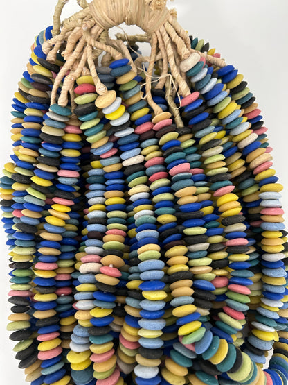15mm approx African rondelle bead