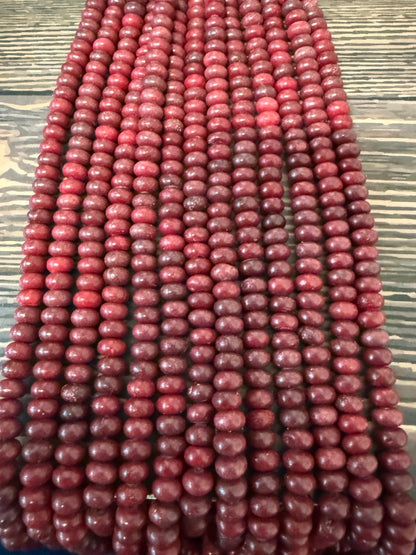 8mm Rondelle Jade Strand