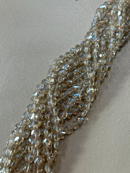 6mm Coin Crystal Strands (30224)